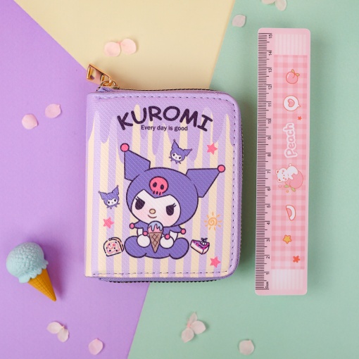 Кошелек "Куро" SLY-2106, фиолетовый