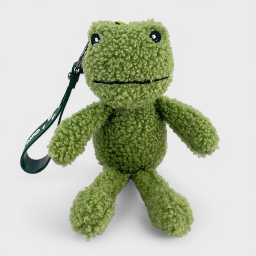 Мягкий брелок "Cute frog" 19 см