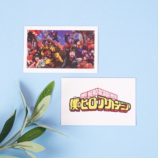 Набор картонных карточек "My Hero Academia № 2" 30шт.
