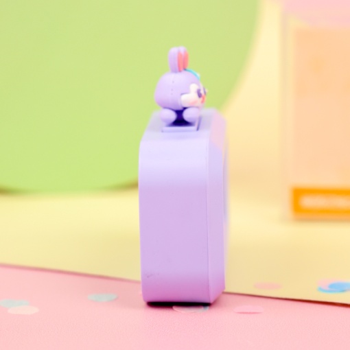 Часы электронные "Зайка" фиолетовый оптом