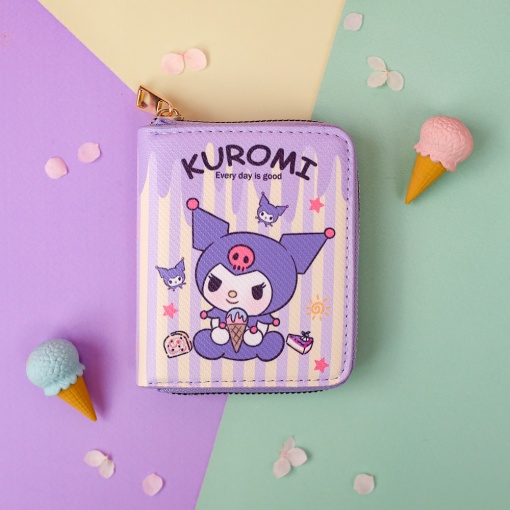 Кошелек "Куро" SLY-2106, фиолетовый