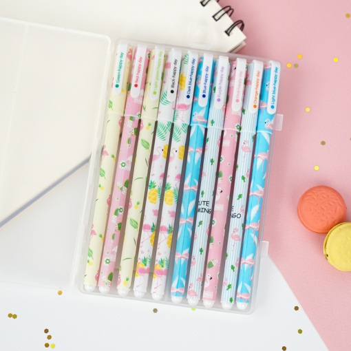 Набор цветных ручек "Фламинго"