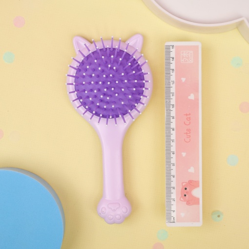 Расческа "Кошечка" фиолетовый