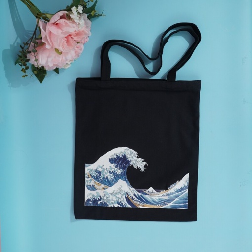 Сумка тканевая "Волны" 