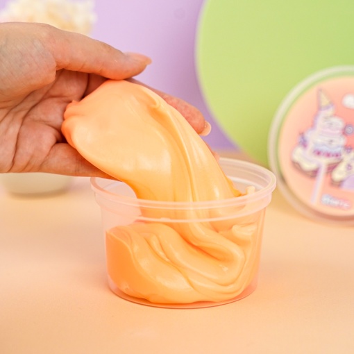 Слайм "Sugar Party", серия Butter (оранжевый), 150гр. STORIZ