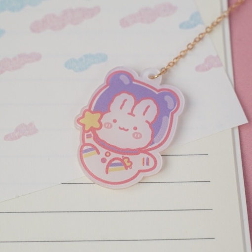 Линейка с цепочкой "Space Party"