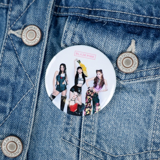 Значок круглый "K-pop" Blackpink №3, 56мм