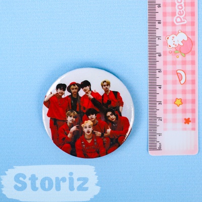 Значок круглый "K-pop" Stray Kids №1, 56мм