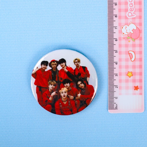 Значок круглый "K-pop" Stray Kids №1, 56мм