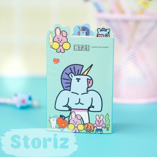 Мини-книжка со стикерами "BT-21"