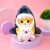 Мягкая игрушка "Котик в акуле" с нерпой, 20 см