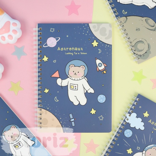 Блокнот "Astronaut" №1438, A5, в ассортименте 1 шт. 