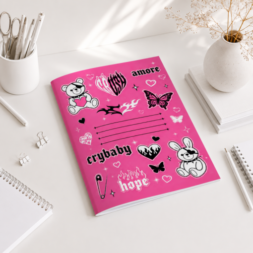 Тетрадь "Cray Baby Love", 48 листов (STORIZ) 