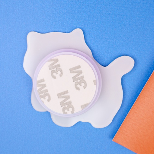 PopSocket "Котик" серый