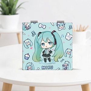 Зеркальце карманное "Miku" chibi