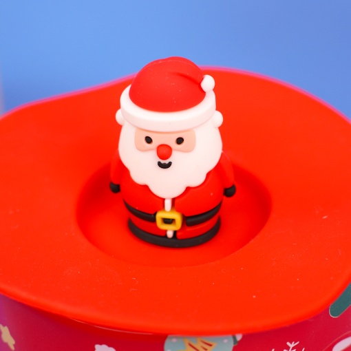 Кружка "НГ Санта-Клаус" красный, 400 мл оптом со склада!