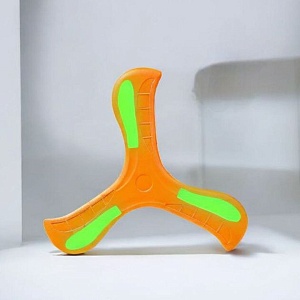 Игрушка-бумеранг "Светлячок" светится в темноте, оранжевый