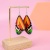 Серьги "Butterfly Wings" оранжевые