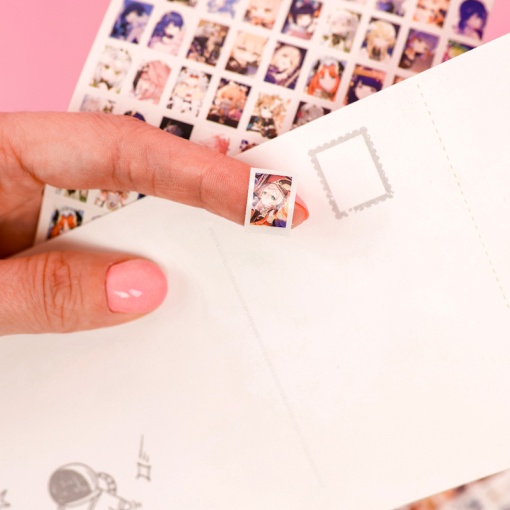 Набор почтовых открыток "Genshin Impact" №08