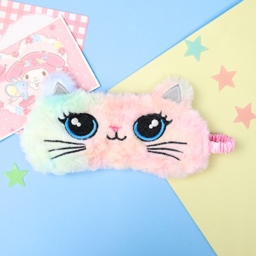 Маска для сна "Rainbow cat" 