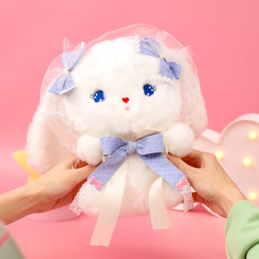 Мягкая игрушка "Sweet Bunny" голубой, 25 см