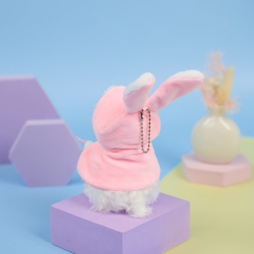 Мягкий брелок "Овечка в шапочке" зайка, 14 см