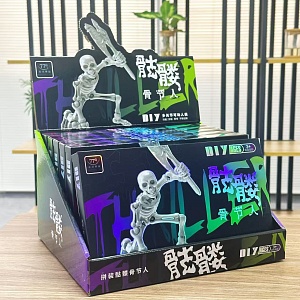 Сборная модель-игрушка "Skeleton and weapons" в ассортименте 1шт