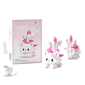 Конструктор "Flying Pets" kittens, шиншилла №K324 (276 деталей)