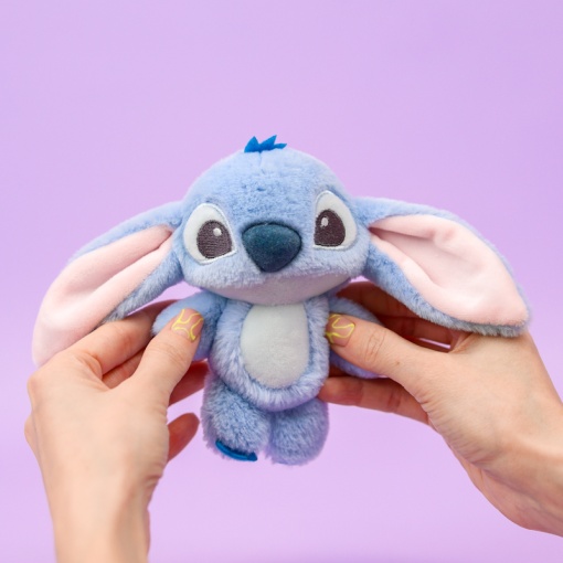 Мягкий брелок "Милый глазастик" голубой, 12см