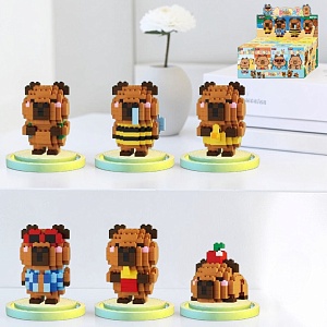 Конструктор "Leip" capybara №3, в ассортименте 1шт (546-616 дет.)