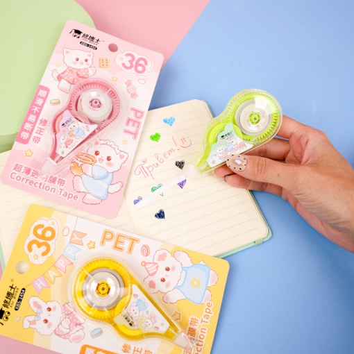 Корректор "Animals" №1454, 6м, в ассортименте 1 шт.