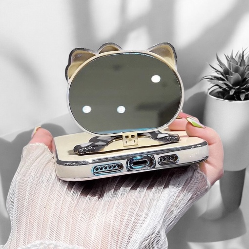 PopSocket "My Mld" Кт, с зеркалом, бежевый