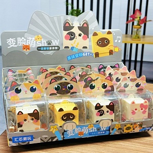 Брелок-антистресс "Cute animals" со звуком, в ассортименте
