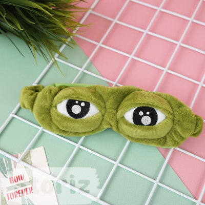 Маска для сна "Pepe the Frog"