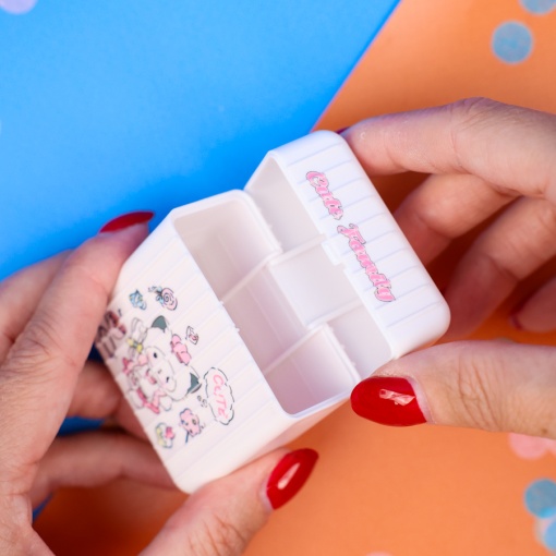 Наушники с чехлом "My Mld" Kt №439, белый (Type-C)