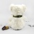 Мягкая игрушка "Мишка с бантиком" 20см, белый