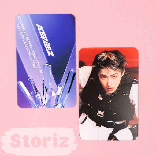 Набор картонных карточек "K-POP" ATEEZ 30шт.