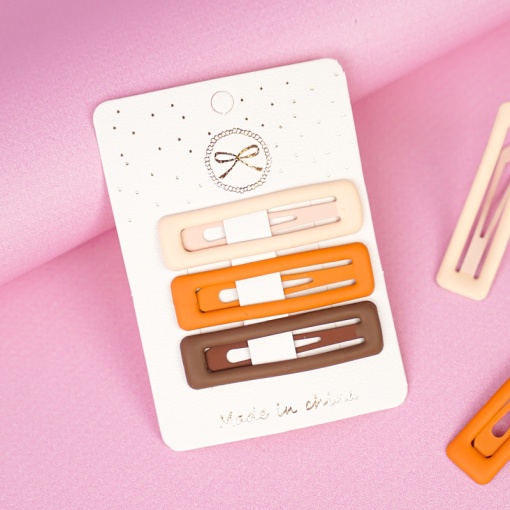 Набор заколок для волос "Geometry №5" 3 шт.