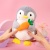 Мягкая игрушка "Пингвин с морковкой" 25 см