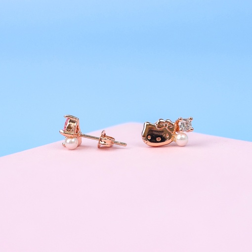 Серьги-гвоздики "Love Kt"