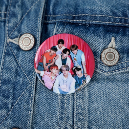 Значок круглый "K-pop" ENHYPEN №3, 56мм