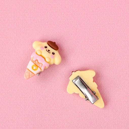 Заколка для волос "My Mld" Помпом (ice cream)