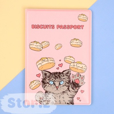 Обложка на паспорт "Biscuits" STORIZ