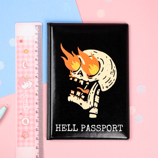 Обложка на паспорт "Hell" STORIZ