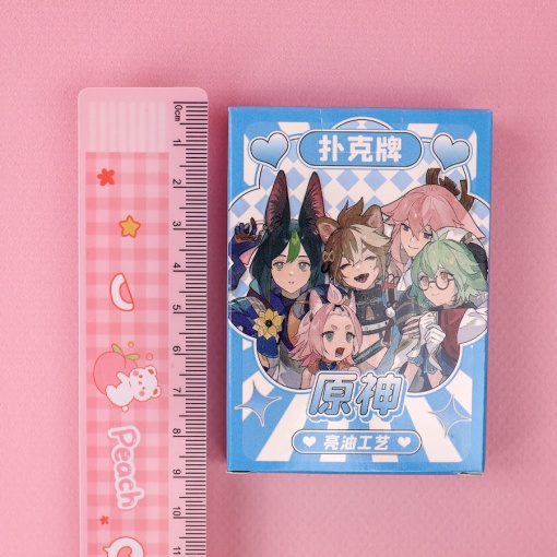 Набор игральных карт "Genshin Impact" C, в коробке 24шт