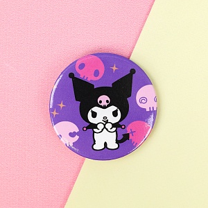 Значок круглый "Куро", 56мм