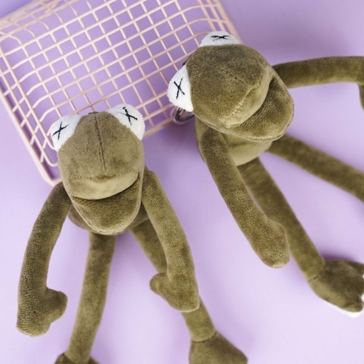 Мягкий брелок "Лягушка" 15 см