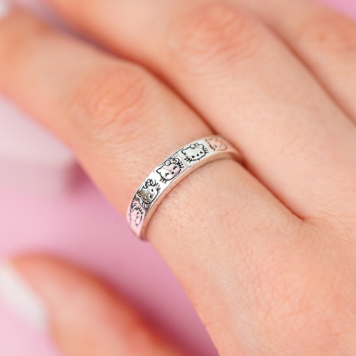 Кольцо "Kt" №1