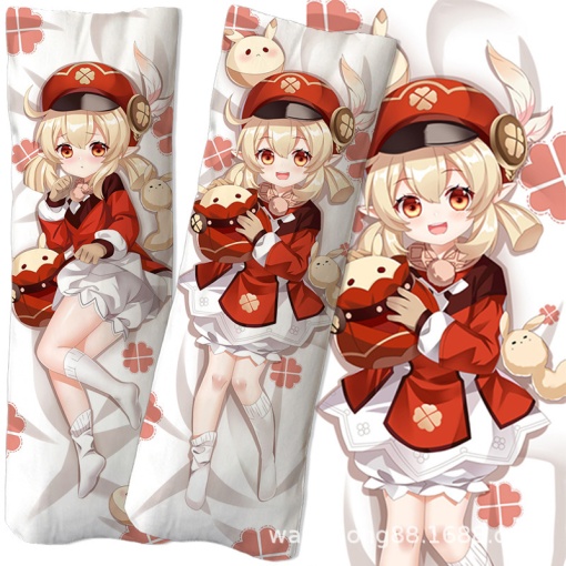 Подушка дакимакура "Genshin Impact" Кли №9, 150см