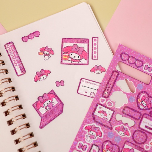 Наклейки "My Mld" Мело (серия с блёстками)